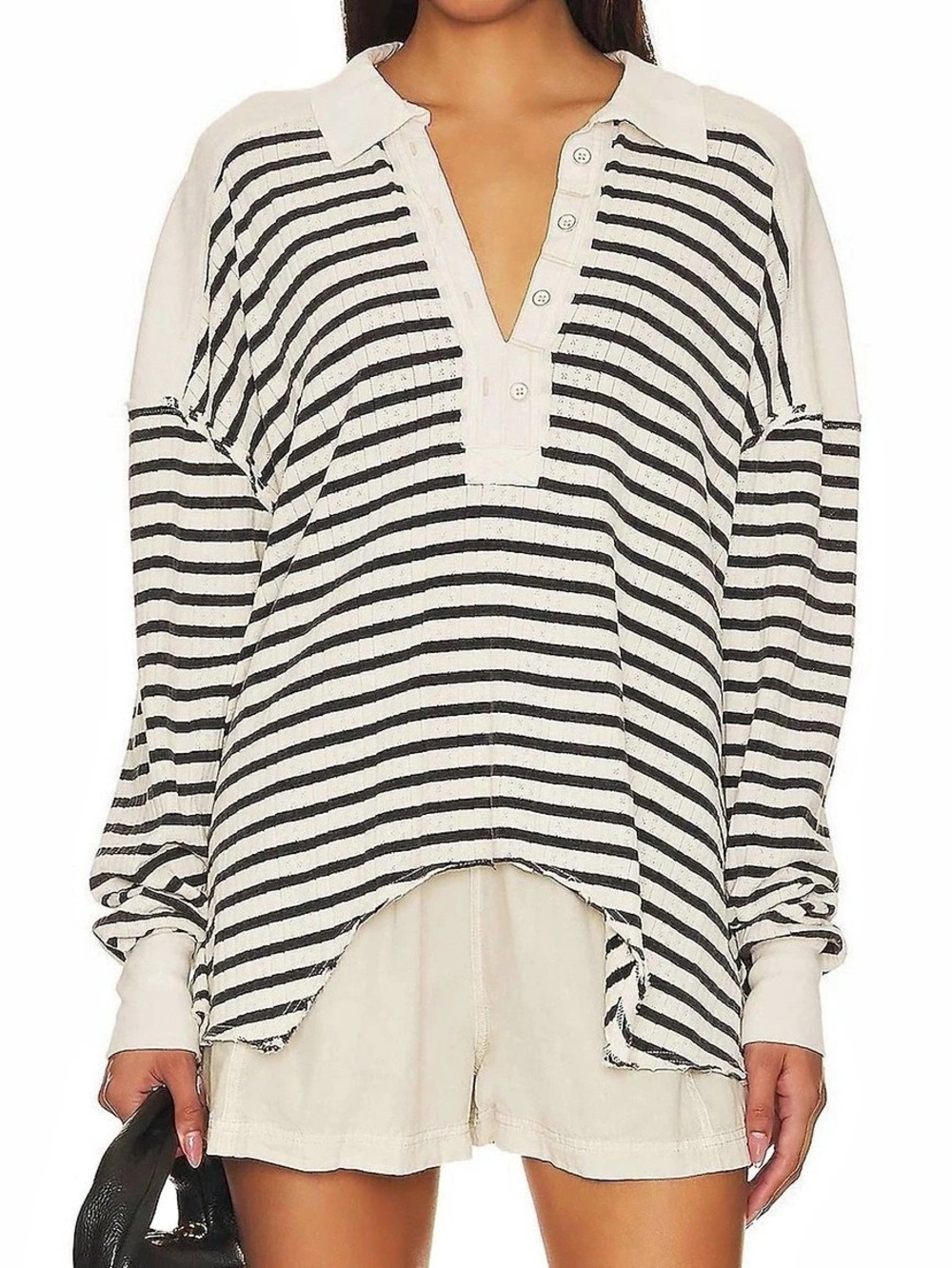 Free People - All for You Polo Top